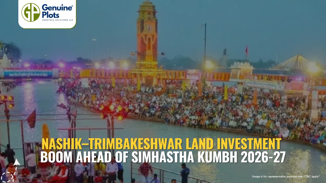 Nashik–Trimbakeshwar Land Investment Boom Ahead of Simhastha Kumbh 2026-27